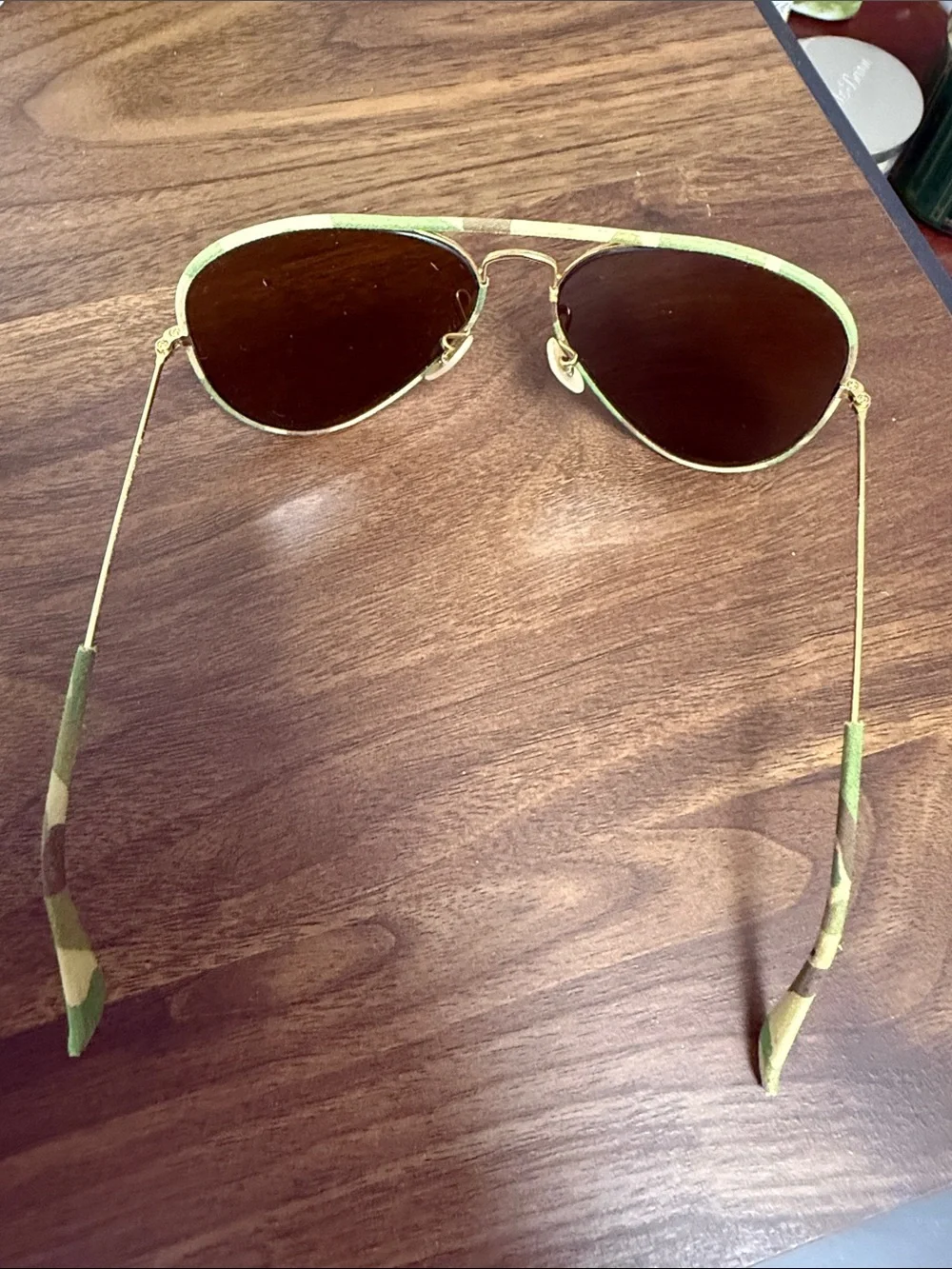Ray-Ban camo  Aviator Sunglasses with Brown Lenses